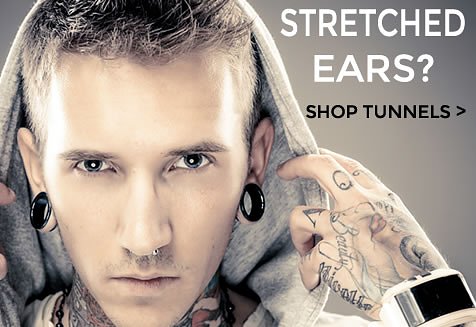 Shop our range of Ear Plugs & Tunnels for stretched ears