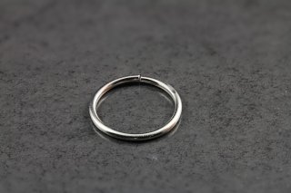 14kt White Gold Seamless Ring