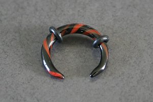 Black and Red Glass Talon