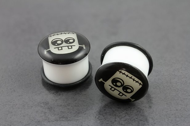 Cartoon Monster Glow in the Dark Plugs