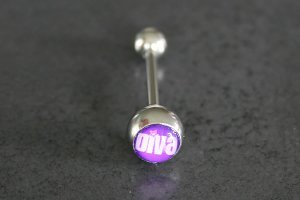 Diva Logo Tongue Bar