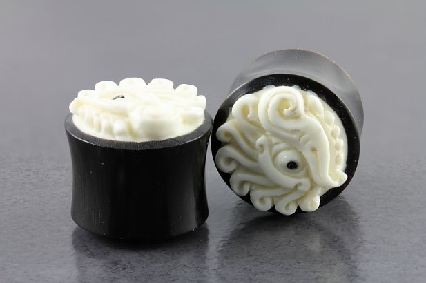 Eye of Zen Organic Horn and Bone Plugs