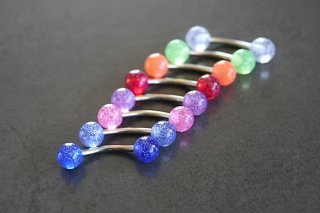 UV Glitter Barbell