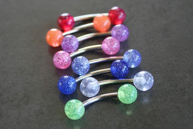 UV Glitter Barbell